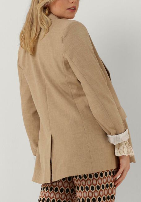 Bruine SUMMUM Blazer BLAZER MELANGE - large