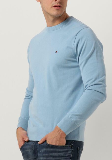 Blauwe TOMMY HILFIGER Sweater 1985 CREW NECK SWEATER - large