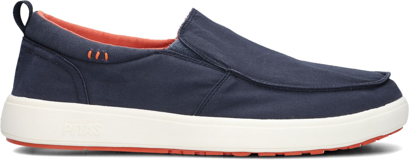 Pitas Instappers
Heren Ischia, Maat: 42, Materiaal: Canvas, Kleur: Blauw
