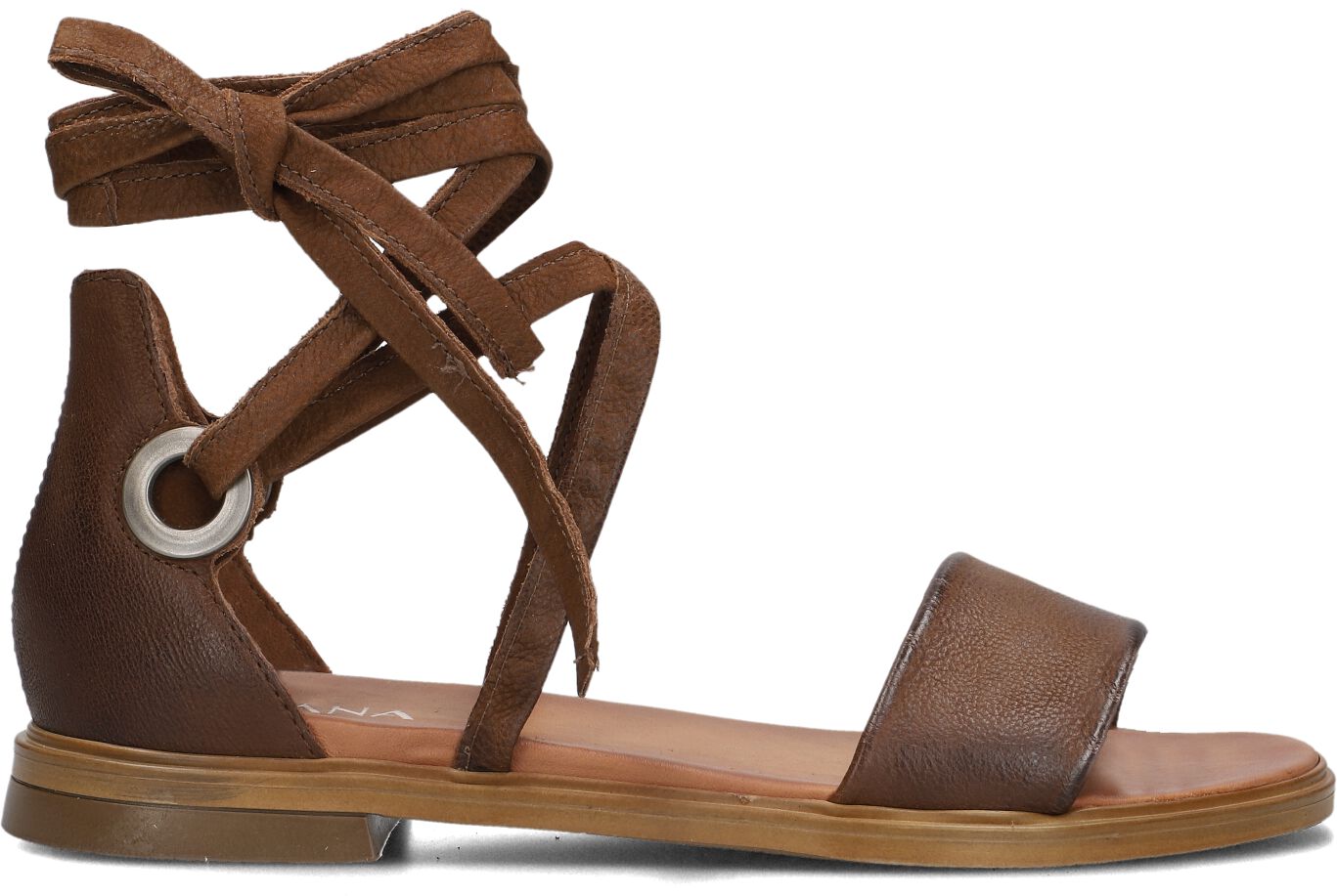 Ayana Sandalen
Dames M05084, Maat: 40, Materiaal: Leer, Kleur: Cognac