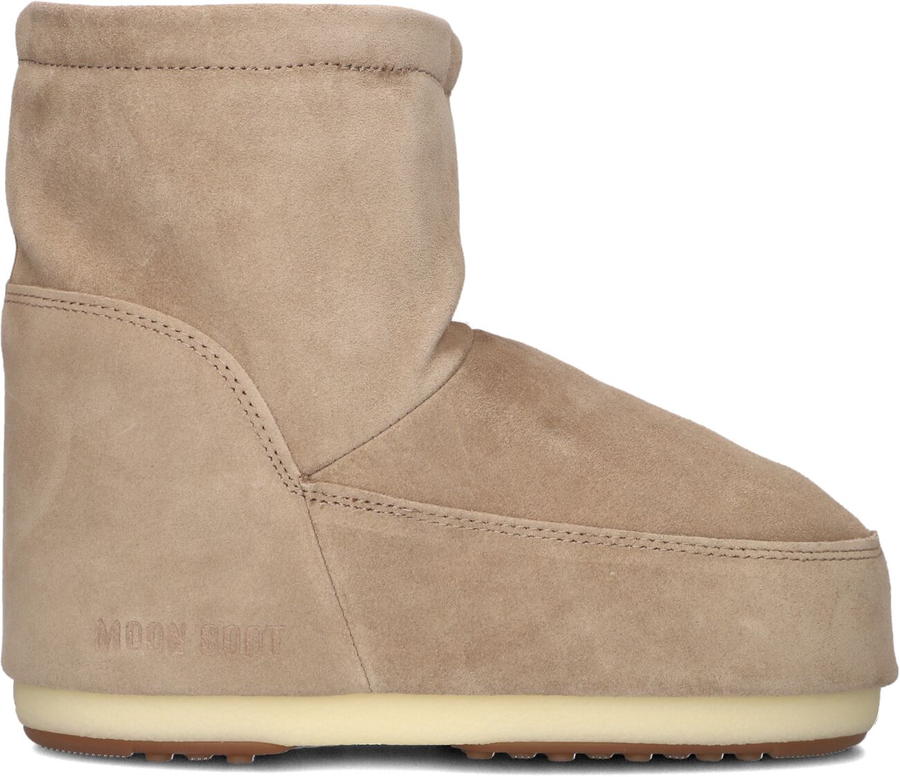Moon Boot Snowboots Dames Mb Icon Low Nolace, Maat: 36/38, Materiaal: Suède, Kleur: Beige