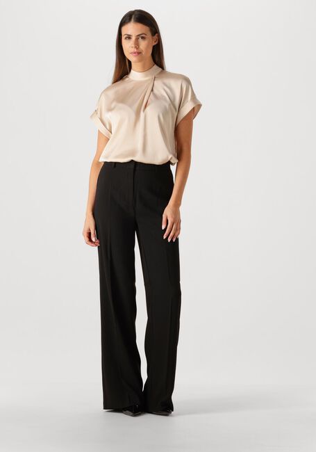 Zwarte DANTE6 Wijde broek LUCA WIDE LEG PANT - large