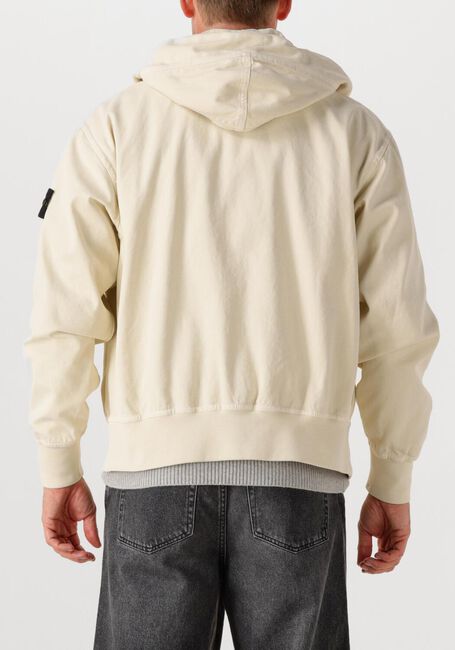Lichtgrijze STONE ISLAND Vest HOODIE SWEATER - large