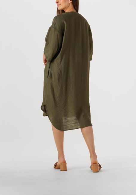 Olijf CO'COUTURE Midi jurk CARYNCC PLEAT TUNIC DRESS - large