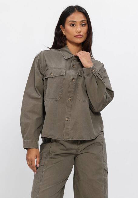 Olijf CO'COUTURE Top EVELYNCC SHIRT - large