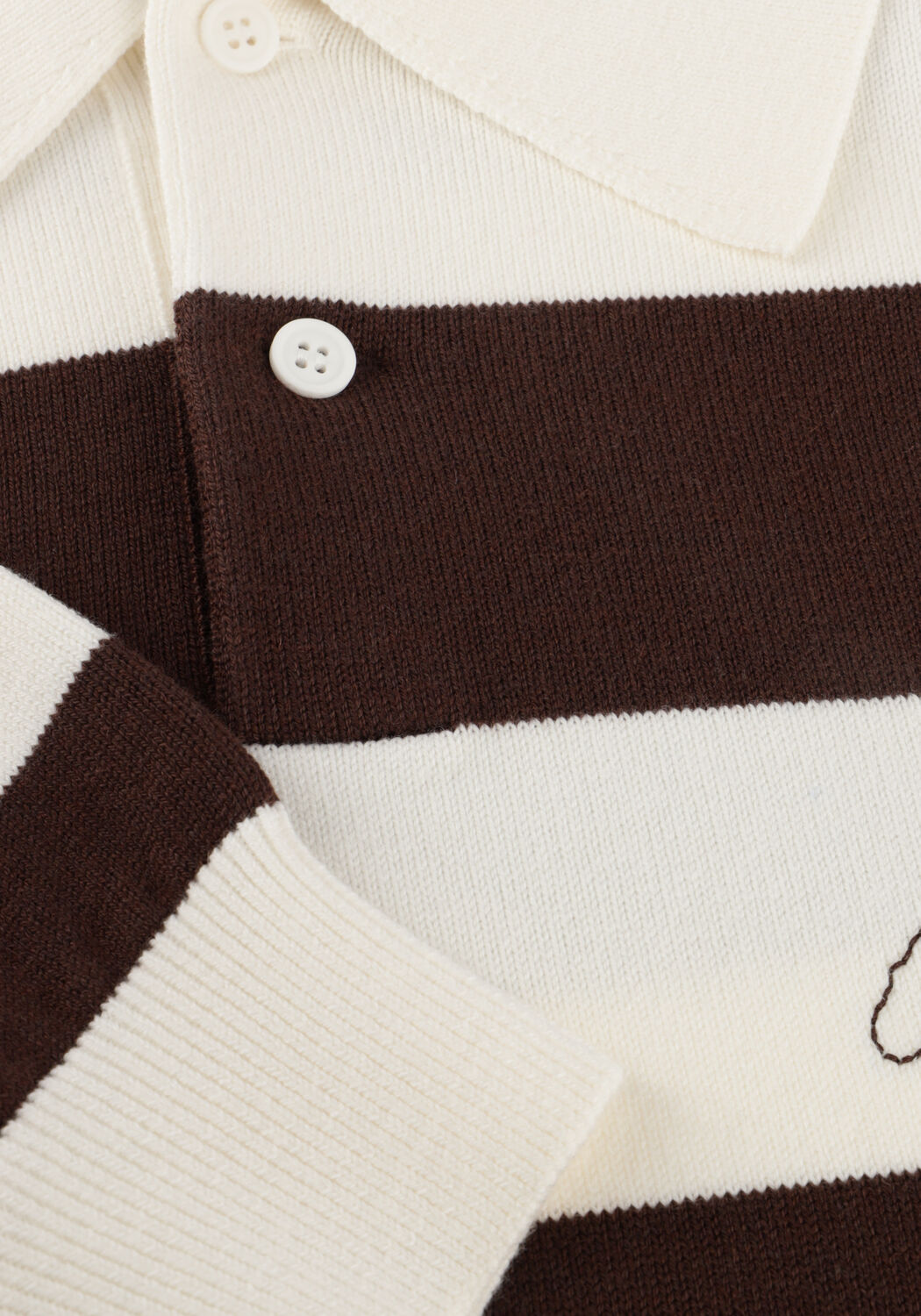 Bruine AXEL ARIGATO Trui REY POLO SWEATER - large