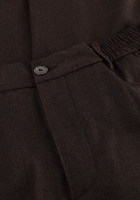 Bruine VALENZA Pantalon COMBAT WOOL TAPERED TROUSERS - large