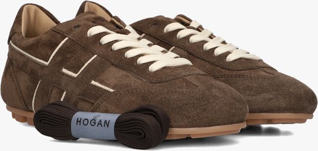 Bruine HOGAN Lage sneakers H693 ALLACCIATO H Bruine HOGAN Lage sneakers H693 ALLACCIATO H - large