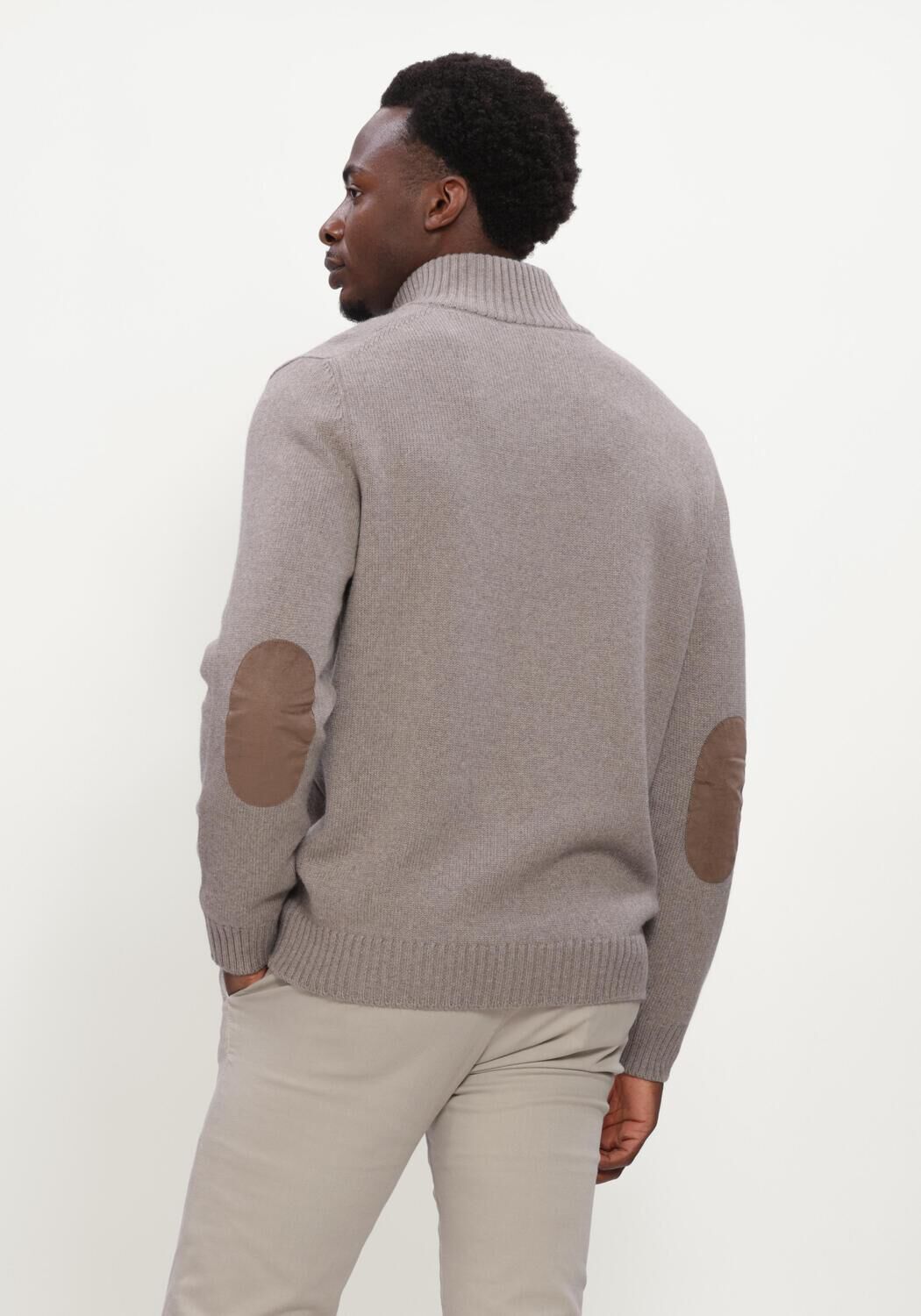 Beige FAY Trui MAGLIA LUPETTO+GANCIO - large