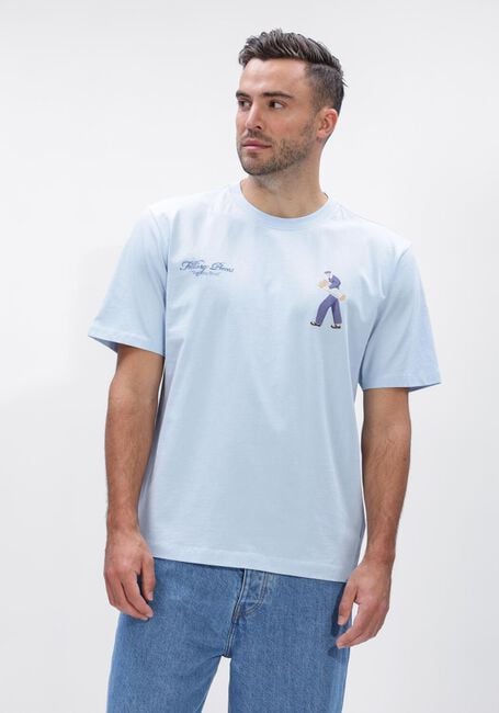 Lichtblauwe FILLING PIECES T-shirt T-SHIRT BAKERY - large