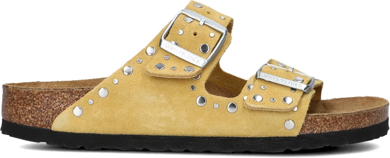 Birkenstock Slippers
Dames Arizona Rivet Border, Maat: 37, Kleur: Geel