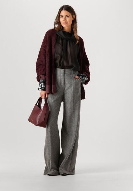 Grijze LUISA CERANO Wijde broek 628818/3309 - large