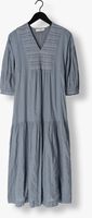 Lichtblauwe RUBY TUESDAY Midi jurk SAGE LONG DRESS WITH V SMOCK Lichtblauwe RUBY TUESDAY Midi jurk SAGE LONG DRESS WITH V SMOCK - medium