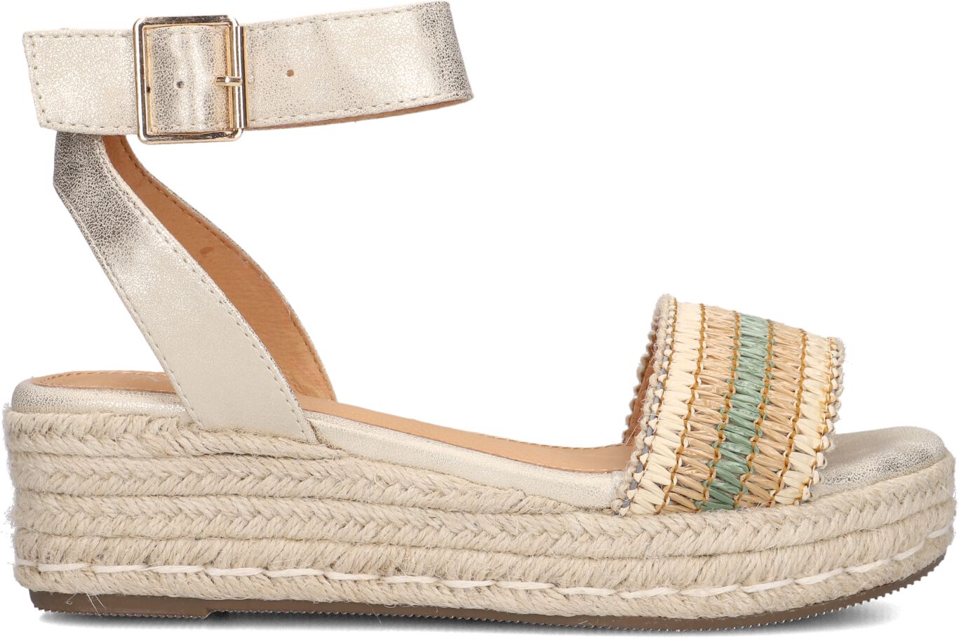 Ayana Dames 0047-71, Maat: 36, Materiaal: Textiel, Kleur: Goud