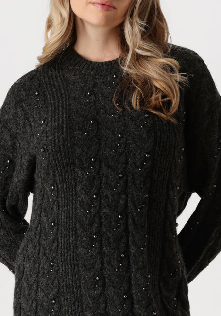 Grijze DANTE6 Vest CROFT PEARL SWEATER - large