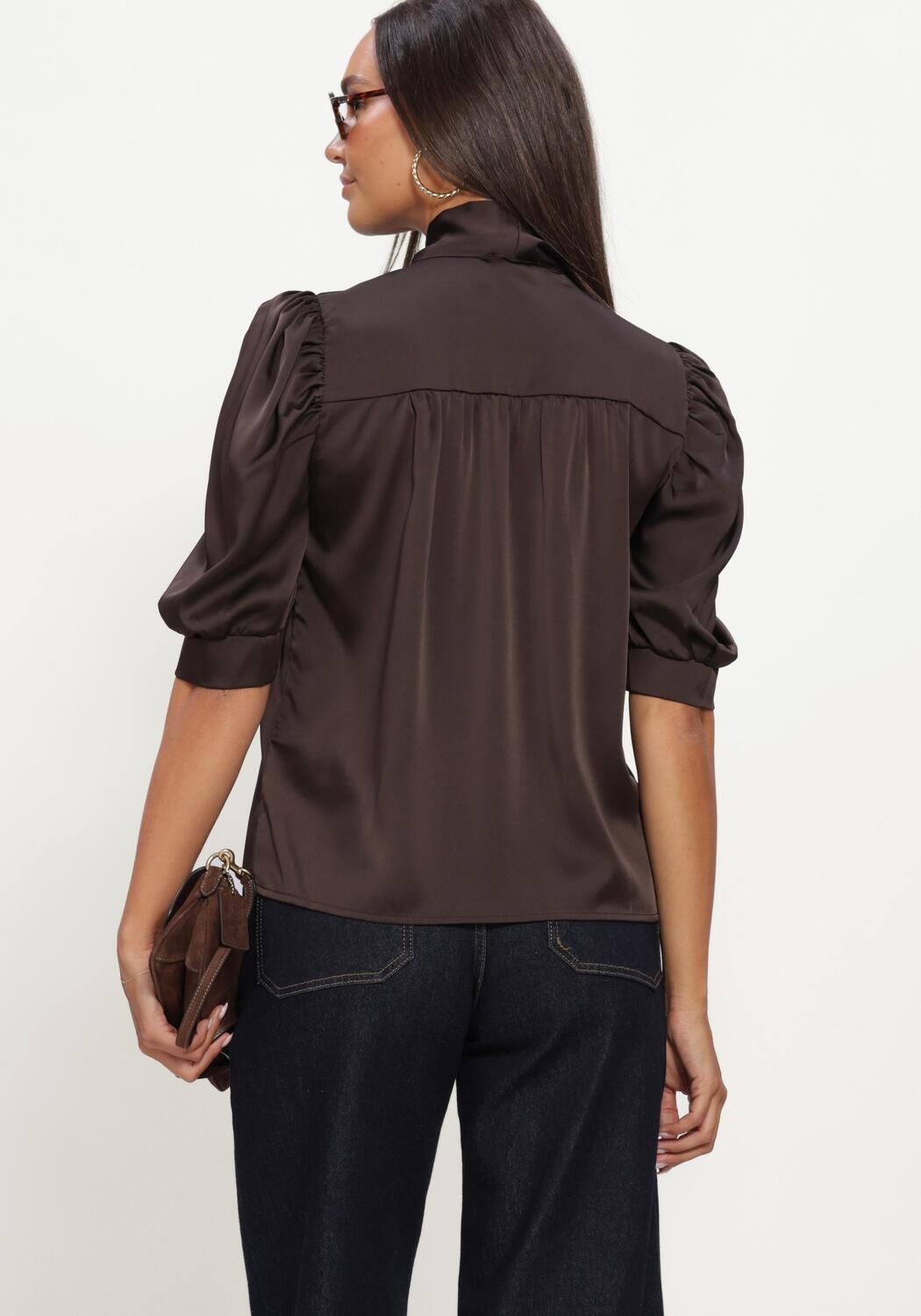 Bruine LINA LOCCHI Blouses LL-BELIA - large