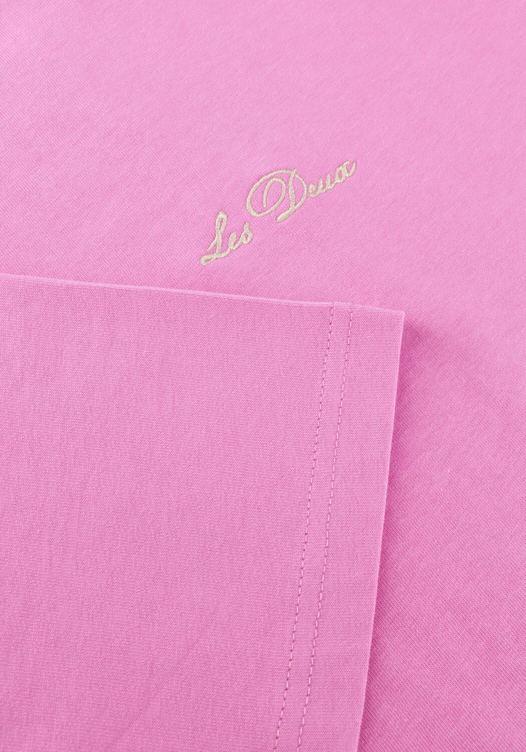 Roze LES DEUX T-shirt CREW T-SHIRT - large