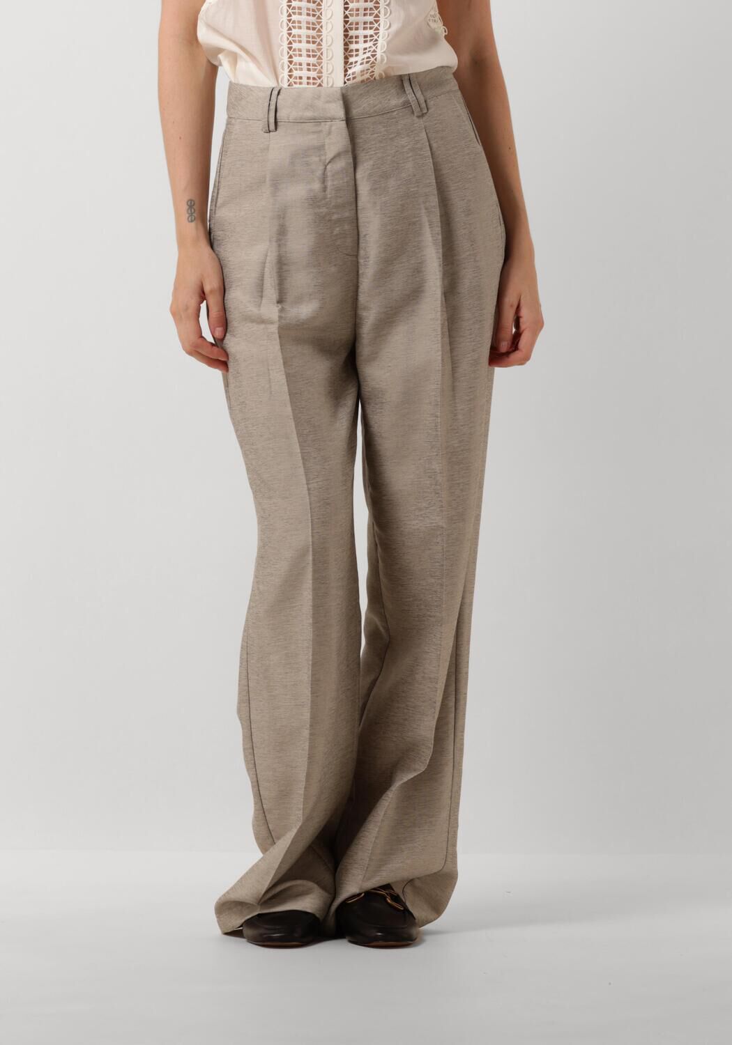 Copenhagen Muse Pantalon Dames Cmcilly-pants, Maat: S, Kleur: Grijs