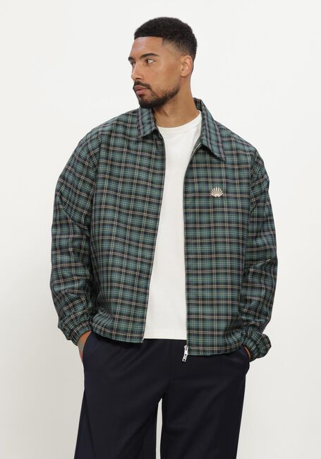 Groene NEW AMSTERDAM SURF ASSOCIATION Jack COACH JACKET - large
