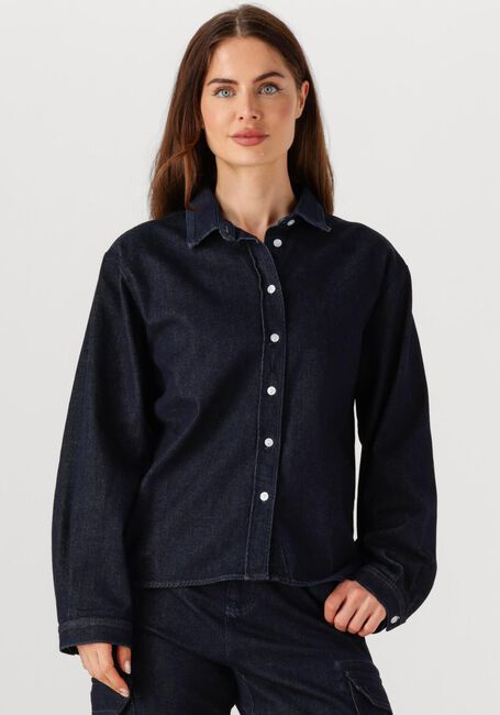 Donkerblauwe PENN & INK Blouses BLOUSE W25Z801 - large