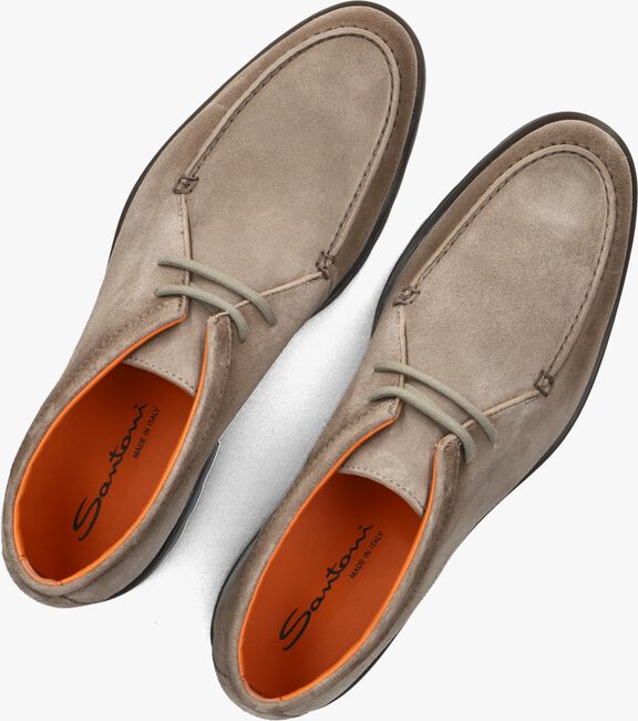 Beige SANTONI Veterschoenen 18609 Beige SANTONI Veterschoenen 18609 - large