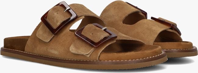 Cognac LINA LOCCHI Slippers SUE 2 GESP SLIPPER Cognac LINA LOCCHI Slippers SUE 2 GESP SLIPPER - large