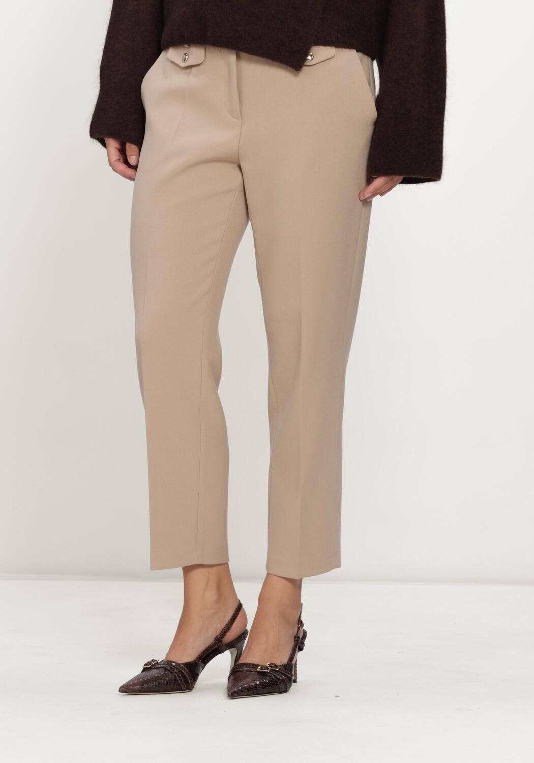 Camel CAMBIO Pantalon KRYSTAL FLAP - large