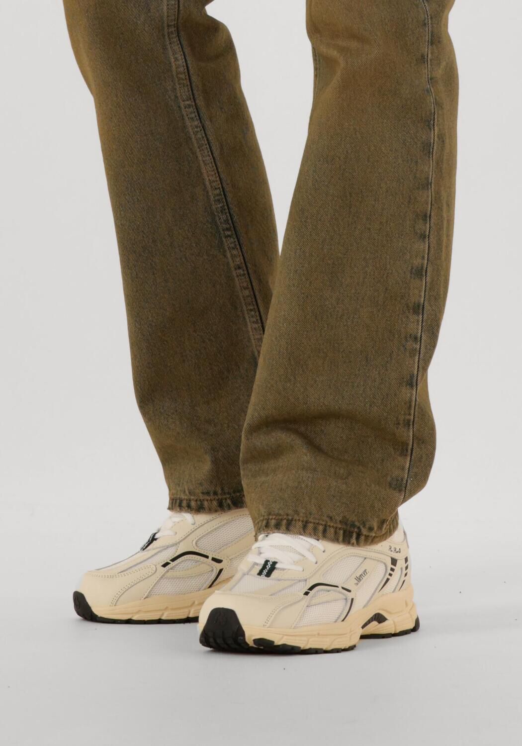 Beige MERCER AMSTERDAM Lage sneakers THE RE-RUN NAPPA - large