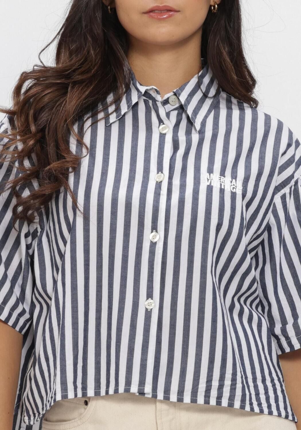 Witte AMERICAN VINTAGE Blouses VEXTOWN - large