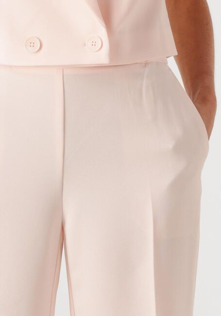 Lichtroze DANTE6 Wijde broek FABRI ELASTICATED WIDE LEG PANTS - large