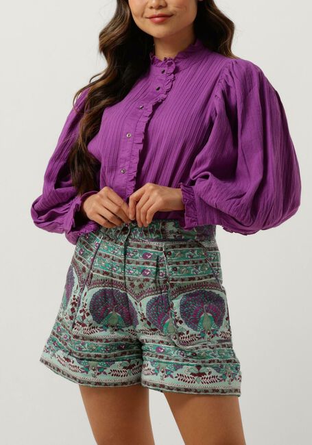 Paarse ANTIK BATIK Blouses AVON BLOUSE - large