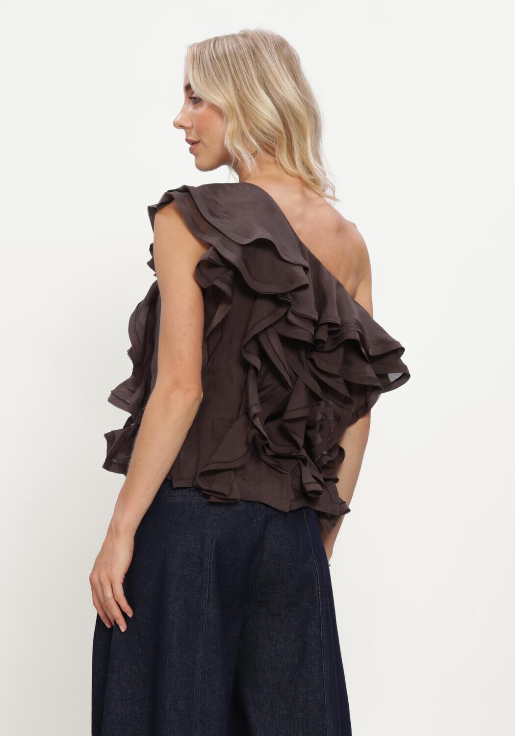 Bruine COPENHAGEN MUSE Tops & T-shirts CMTILLY-BLOUSE - large
