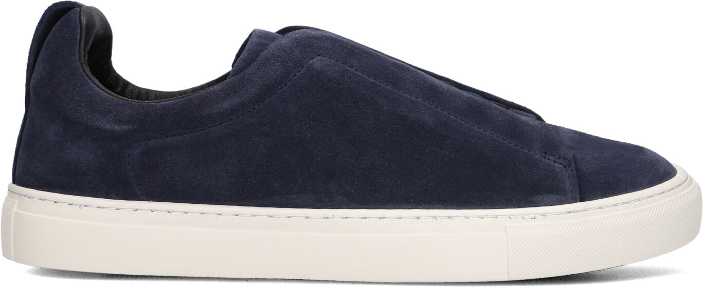 Nokwol Lage Sneakers Heren Connor, Maat: 42, Materiaal: Suède, Kleur: Blauw