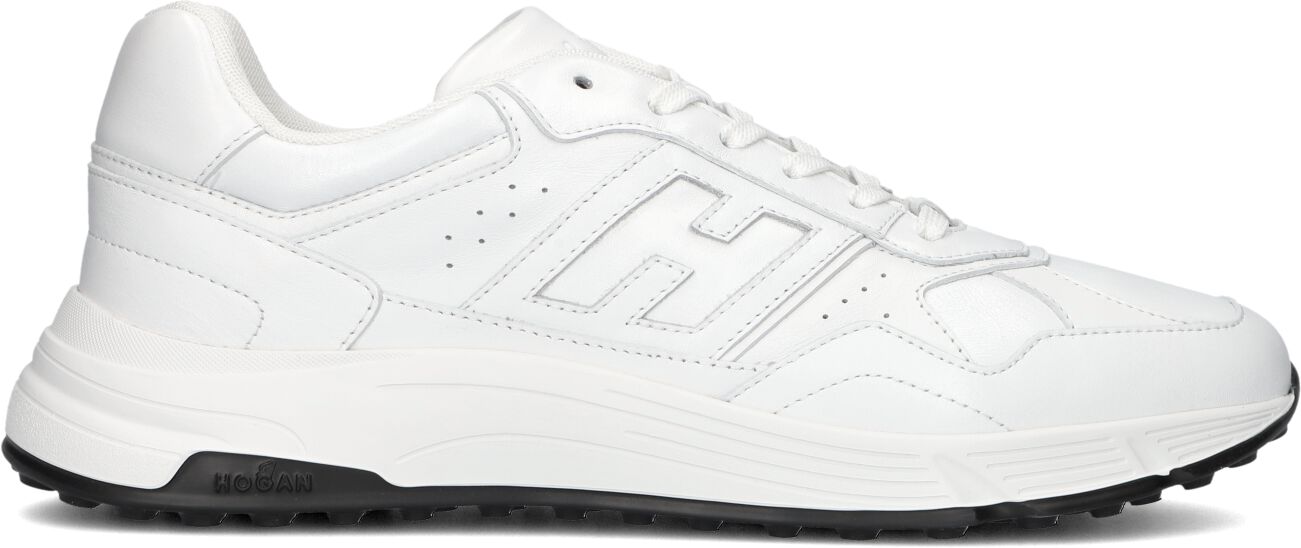 Hogan Lage Sneakers Heren Hyperlight Alliciato, Maat: 40,5 / 41, Materiaal: Leer, Kleur: Wit