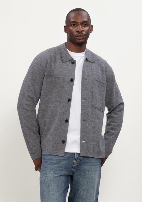 Grijze NN.07 Vest JONAS 6398 - large
