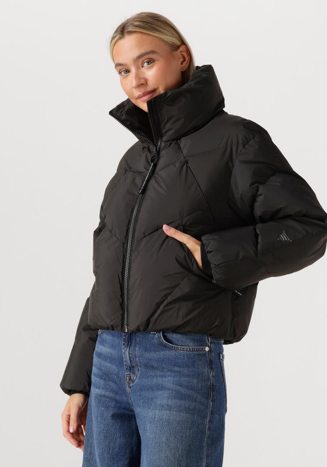 Krakatau Gewatteerde Jas Dames Qw573, Maat: XL, Kleur: Zwart afbeelding