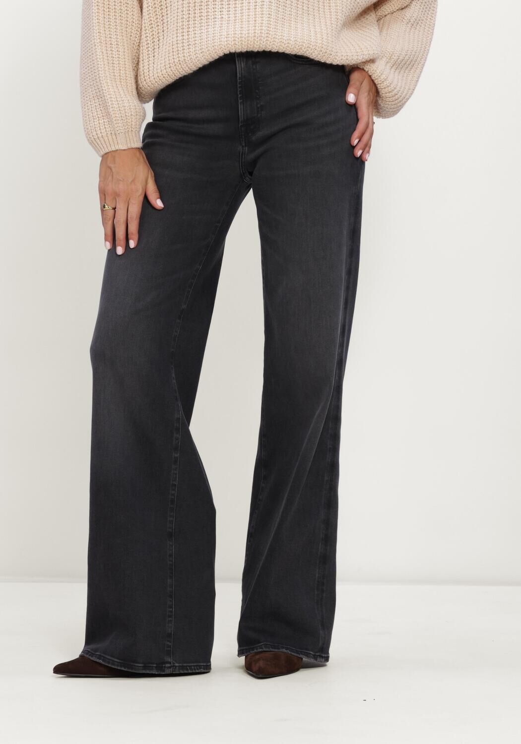 7 For All Mankind 7 for all Mankind Wide Jeans Dames Lotta Inkstorm