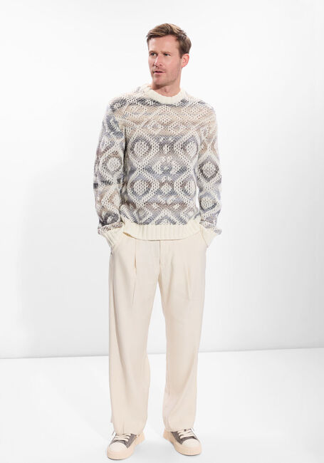 Creme NN.07 Wijde broek KAY 1808 - large