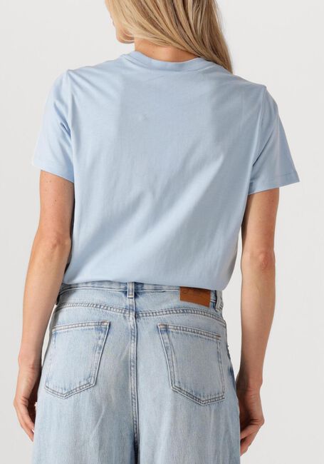 Lichtblauwe GANNI T-shirt T4278 - large