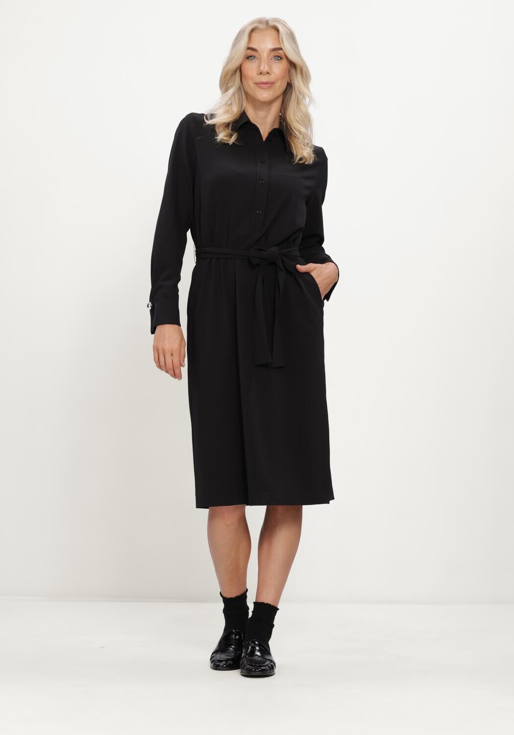 Zwarte MARC CAIN COLLECTION Maxi jurk JURK - large