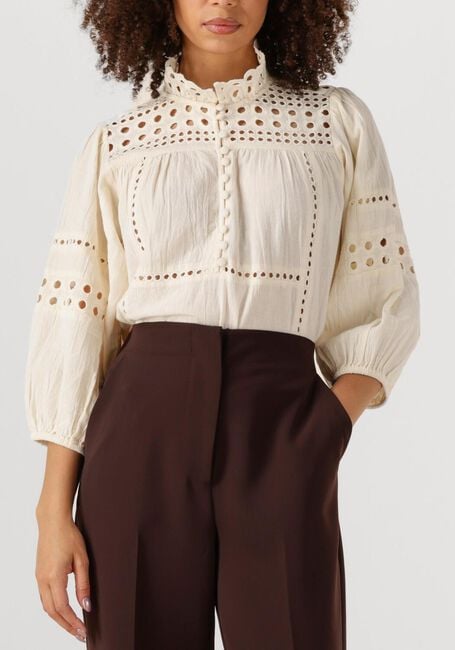 Ecru SECOND FEMALE Blouses BRUNIE BLOUSE - large