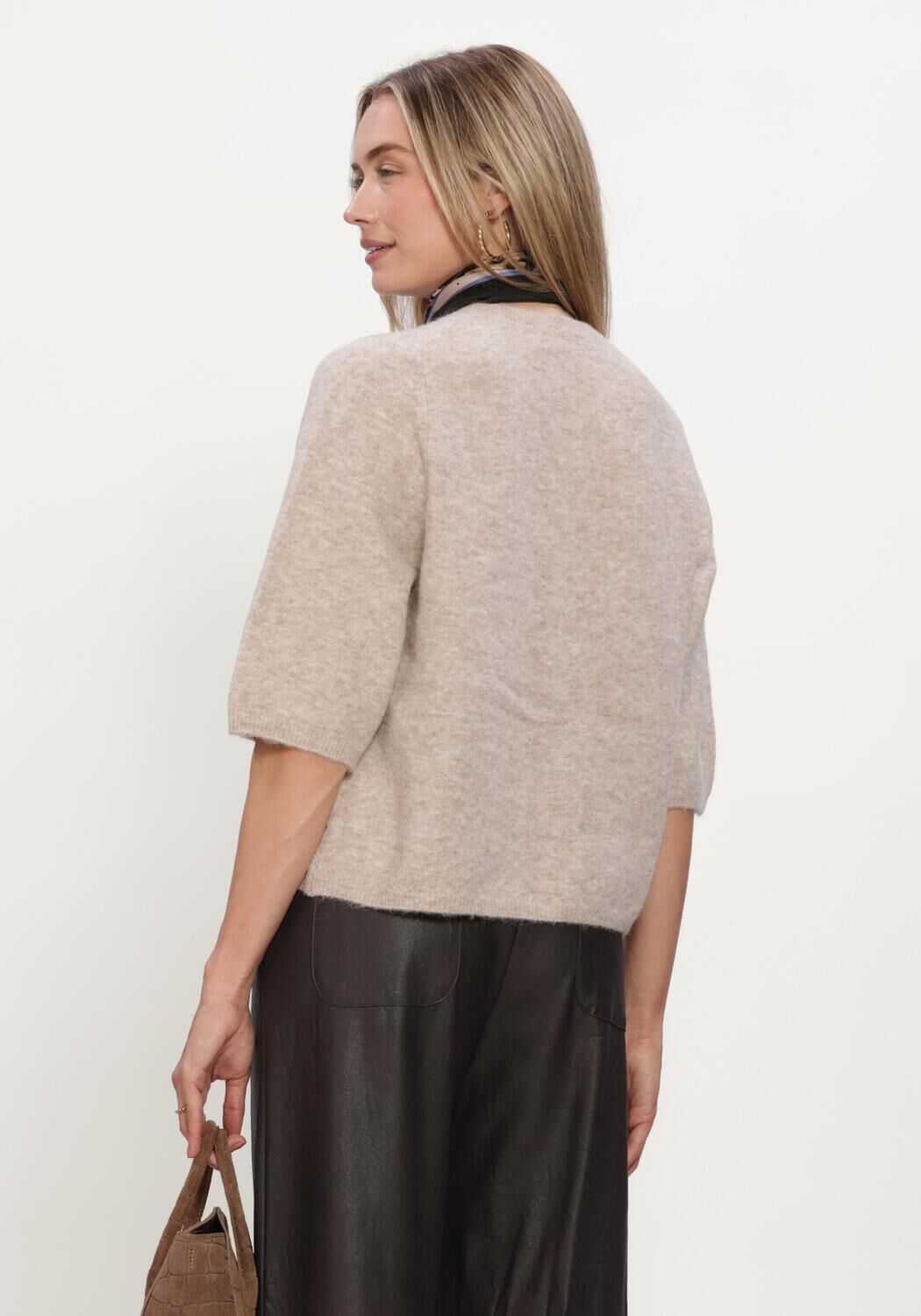 Zand KNIT-TED Vest MEG CARDIGAN - large