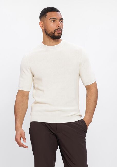 Ecru FILIPPO DE LAURENTIIS T-shirt G. COLLO MC - large