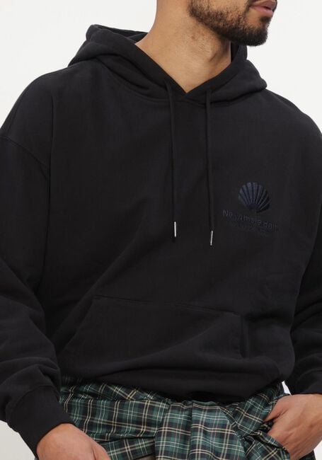Zwarte NEW AMSTERDAM SURF ASSOCIATION Sweater LOGO HOODIE - large