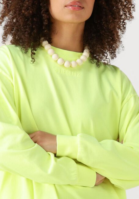 Gele STIEGLITZ Top BASIC SKATE LONGSLEEVE - large
