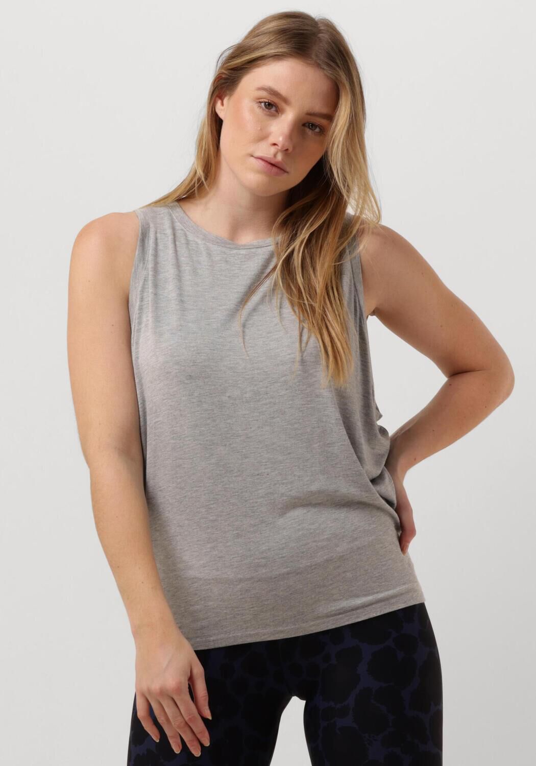 Deblon Sports Top Dames Lily Top, Maat: L, Kleur: Lichtgrijs