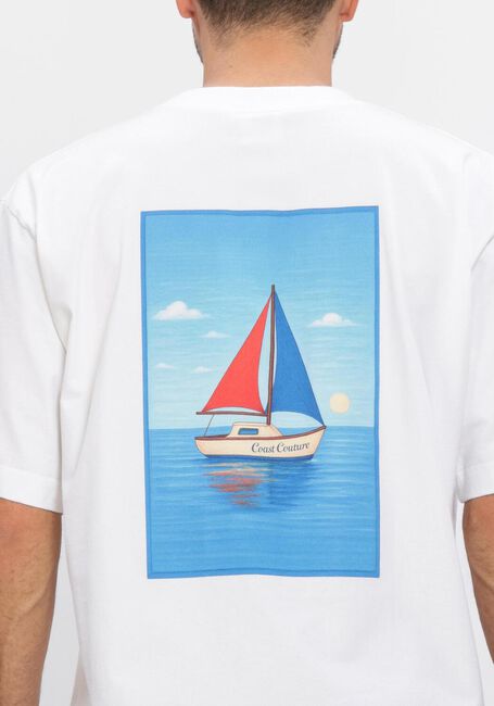 Witte POCKIES T-shirt SAILING TEE - large