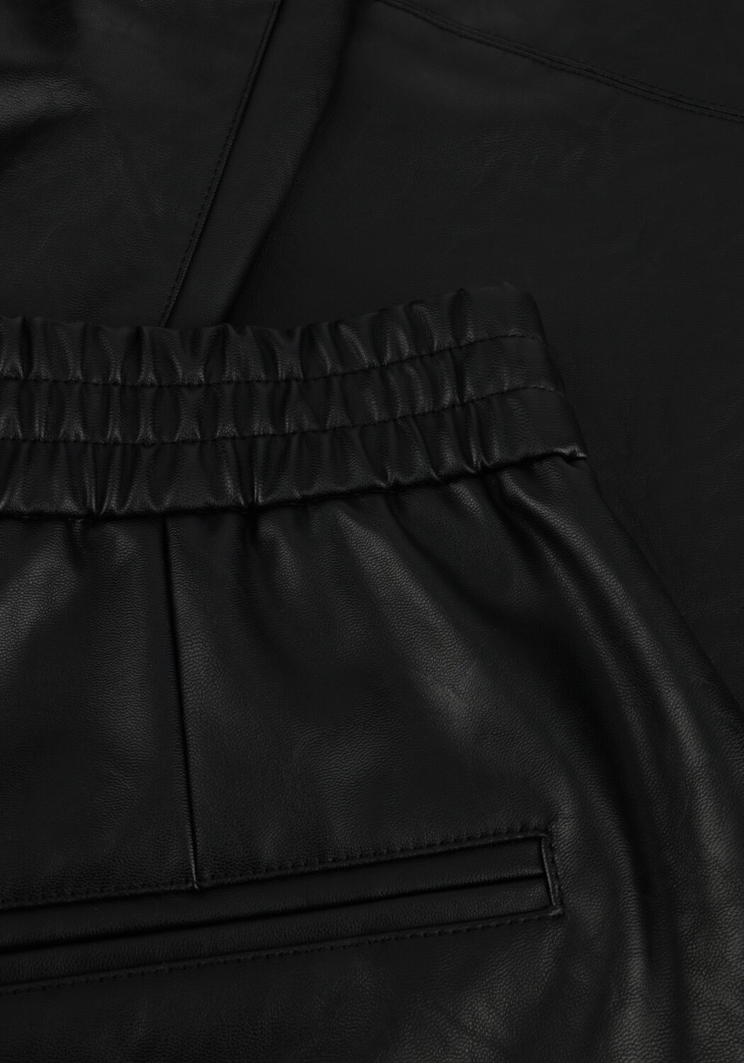 Zwarte DANTE6 Chino GEZA FAUX LEATHER CHINO - large