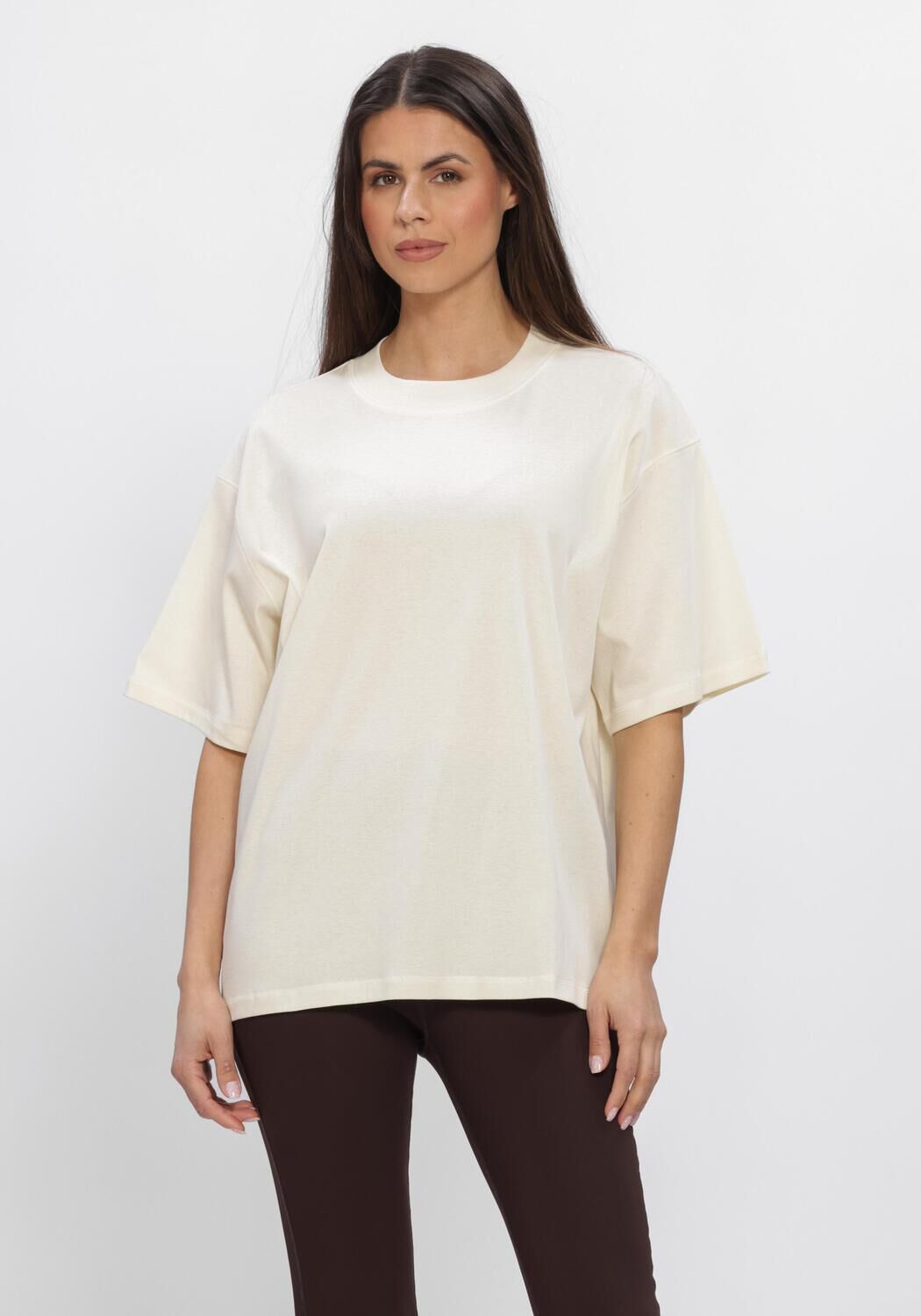 Gele HERSKIND T-shirt LARSSON T SHIRT - large