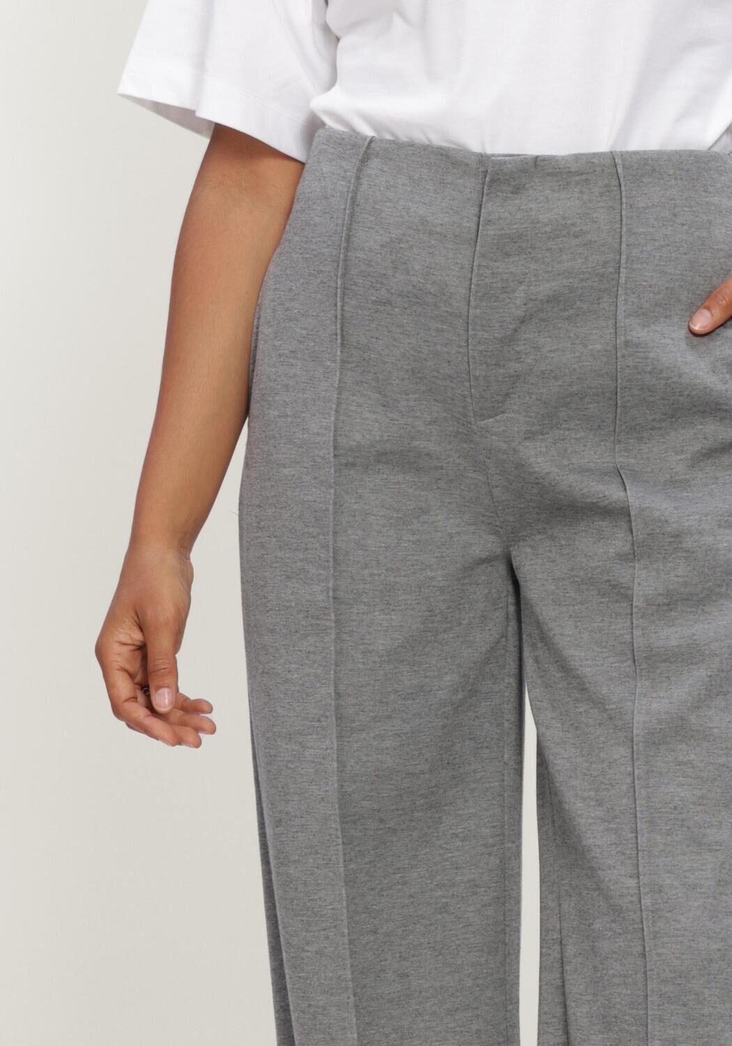 Grijze CO'COUTURE Pantalon LANCECC CREASE SWEATPANT - large